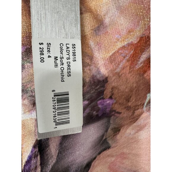 KAY UNGER New York Women Lady's Soft Orchid Dress 4 - Picture 5 of 10